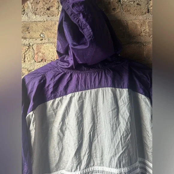 Adidas Purple and White Jacket - Picture 4 of 5